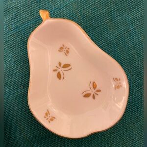 Vintage ARDALT Pear w/ Butterfly Motif Dishes